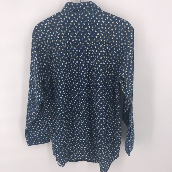 Penguins Big Train Button Up Long Sleeve Men’s M - Picture 4 of 7